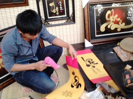 Phố ông đồ tài hoa ở Sài Gòn